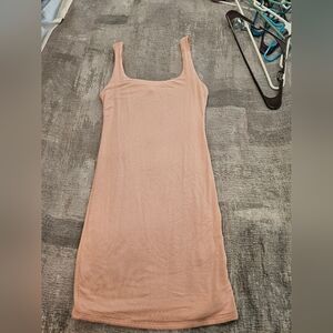 Naked Wardrobe Blush Pink Dress